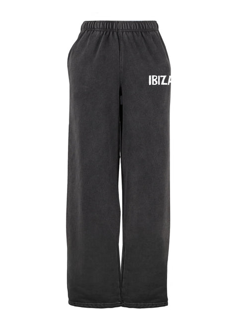 Jogger Washed Wide Leg Ibiza White